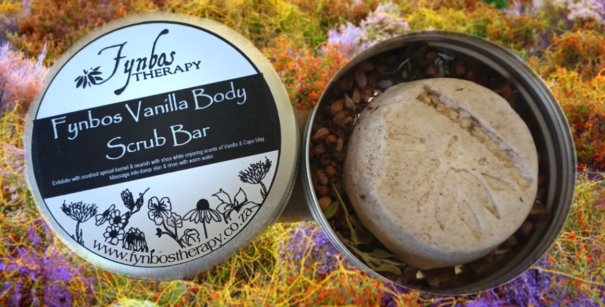 Fynbos Vanilla Body Scrub Bar